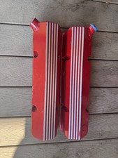 Vintage Small Block Chevy Sprint Car Valve Covers Vintage Small Block Chevy Sprint Car Valve Covers
