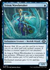 Triton Wavebreaker 0074 MTG Modern Horizons 3 Uncommon NP