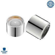 Male Female Faucet Aerator, Adjustable Kitchen  Bathroom Sink Filter, Chrome...