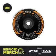 New OEM Parts 7” Grinding Wheel RIDGID R1020/R10202 7" CORDED ANGLE GRINDER p1