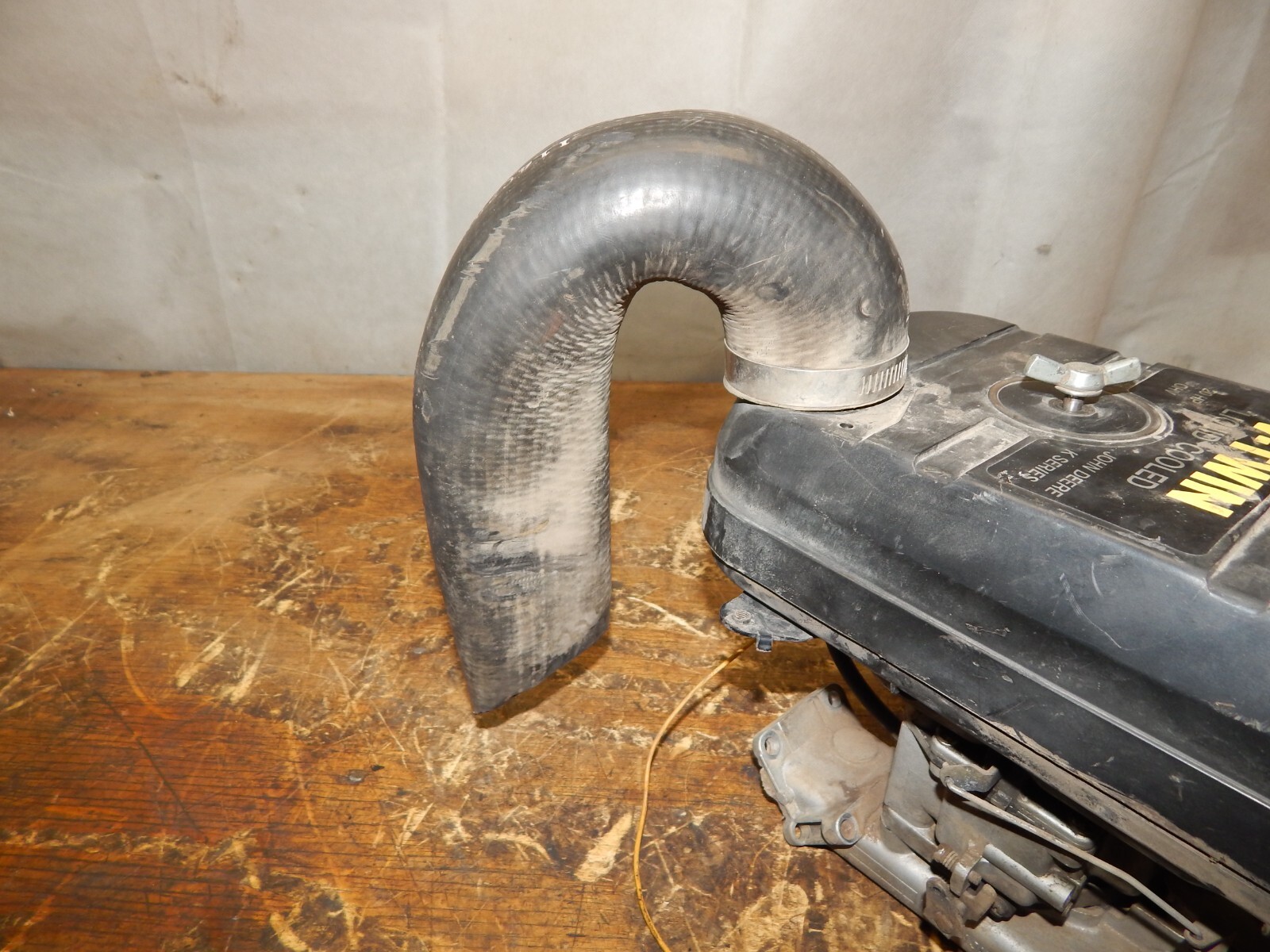 Kawasaki FD620D Engine Carburetor, Intake, Air Cleaner JOHN DEERE 425