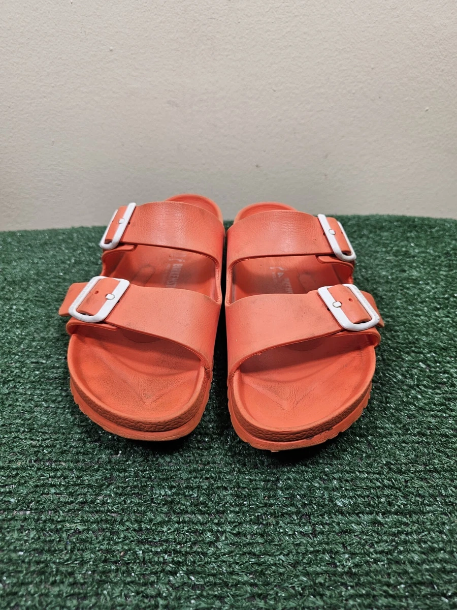 Rubber birkenstock red new arrivals