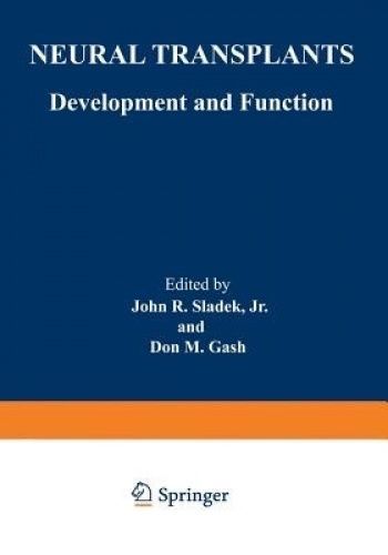neural transplants: development and function (english) paperback