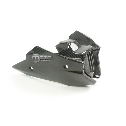 Garde-boue Carbone Aprilia SL Shiver 2007-2009 - Trame Sergé, Finition Mat - Moto Vision
