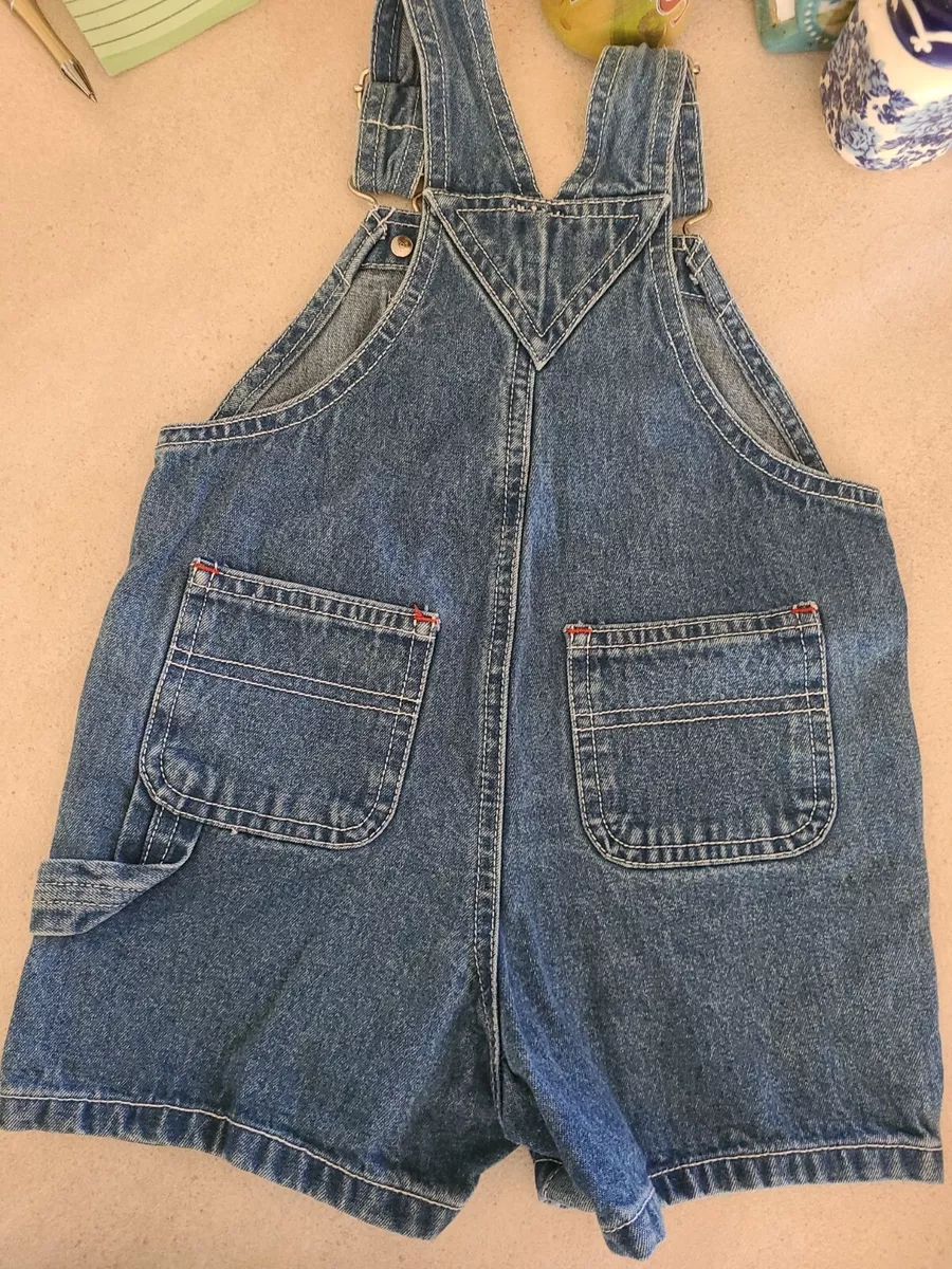 Gap Factory Store Baby Boy Jean Overalls Size M 6 12 Months eBay