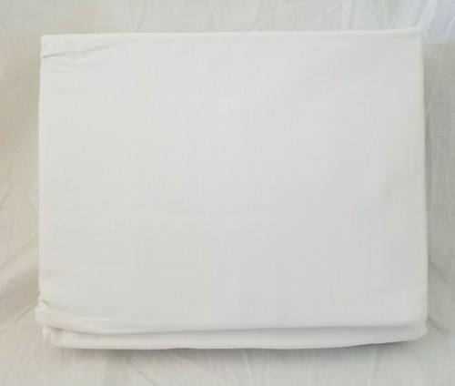 4 pc Calvin Klein 300 TC 100% Cotton Sateen White Queen Sheet Set NIP - Picture 5 of 10