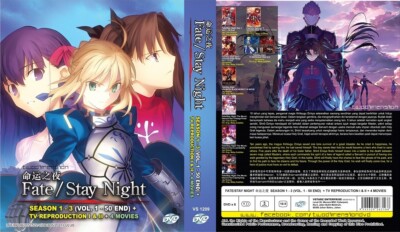 ANIME DVD~Fate/Stay Night Season 1-3(1-50End+TV Reproduction+4 Movie)FREE GIFT