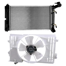 Cooling Fan & Radiator Kit For 2003-2008 Toyota Corolla Matrix 1.8L TO3115125