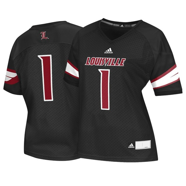 Louisville Cardinals NCAA Adidas Women's White 1 Special Event Football Jersey eBay