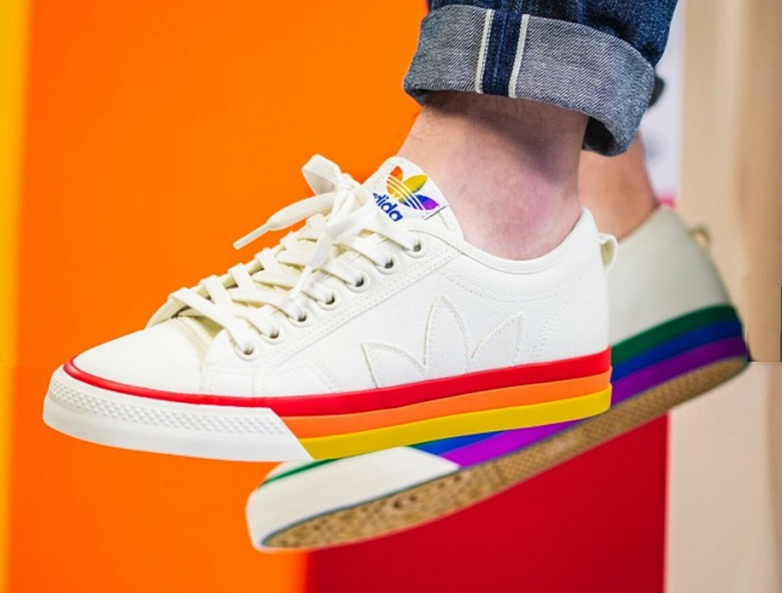 adidas rainbow schuhe