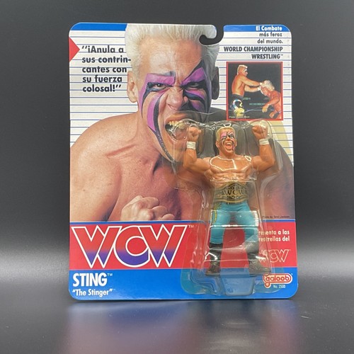 STING 1990 WCW GALOOB WORLD CHAMPIONSHIP WRESTLING...