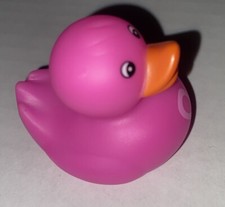 Pink Awareness 2" Rubber Duck Duckies Bathtub Tub Toy Cute
