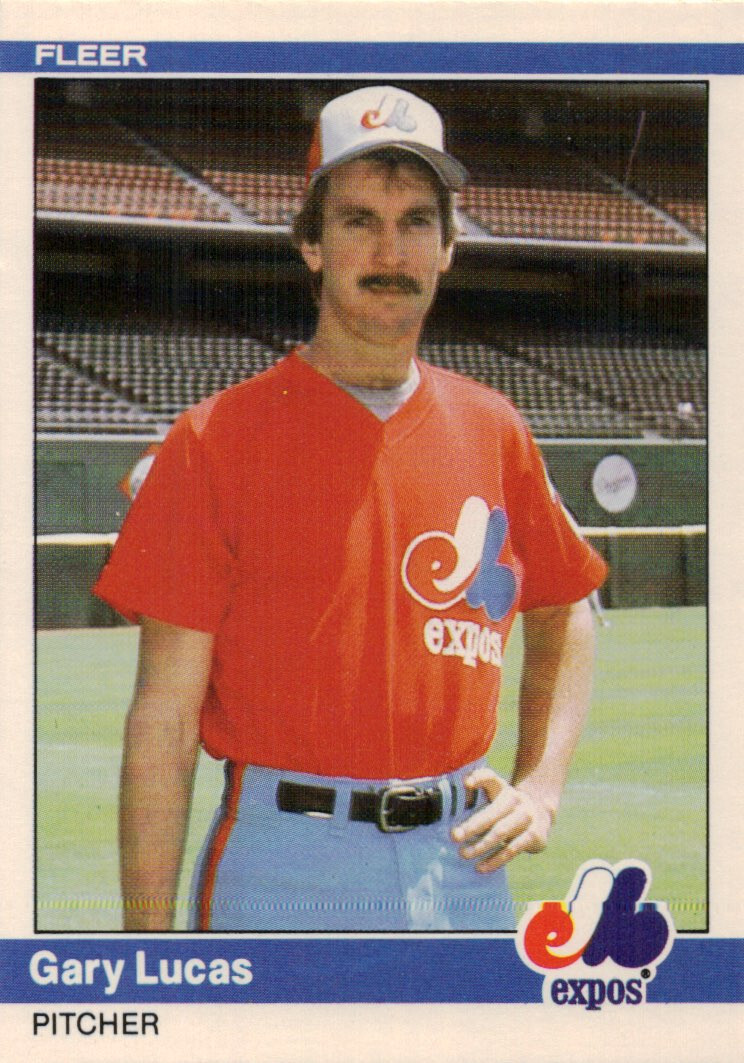 Gary Lucas #U-73 Baseball Cards 1984 Fleer Update trading card — raw and PSA graded price guide