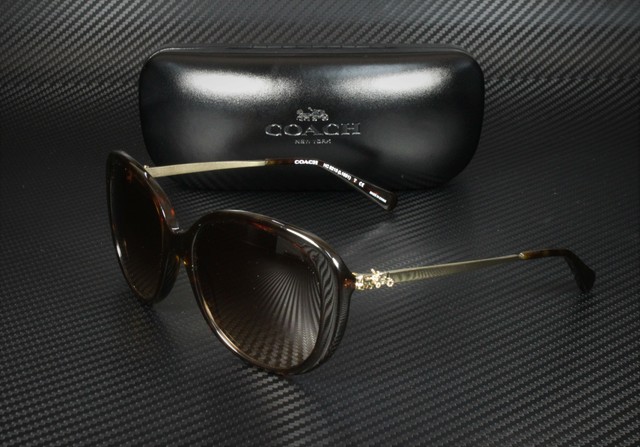 coach sunglasses brown