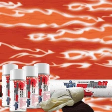 MYDIPKIT Hydro Dipping Water Transfer Print KIT LL-1317 Red Flames