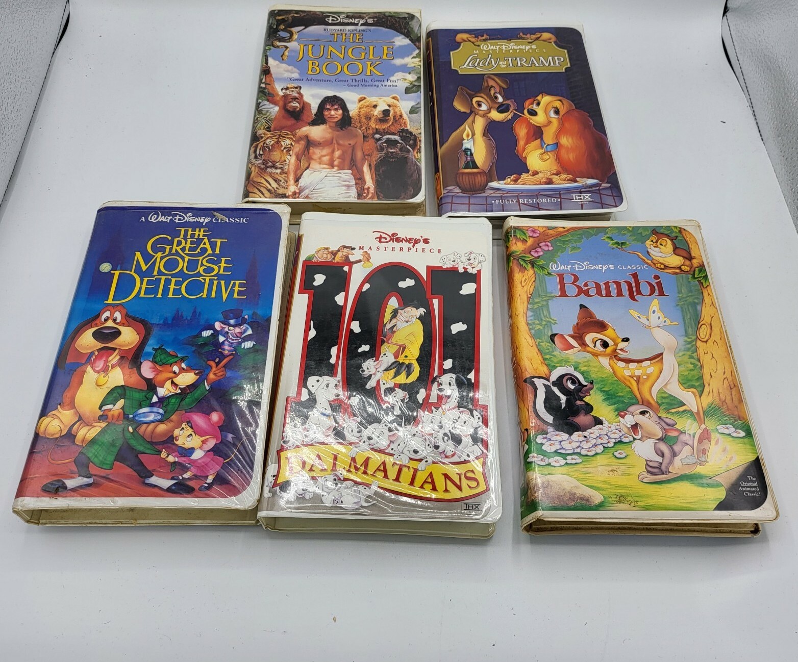 Original vintage Disney VHS lot www.gruponym.mx