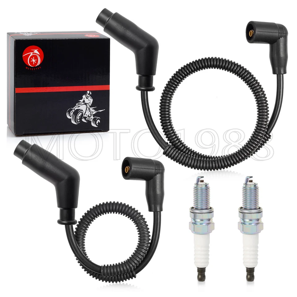 Bujía y tapa de cable 15 pulgadas/24,4 pulgadas para Can Am Outlander 500 570 650 800 1000 MAX Foto 3 de 4