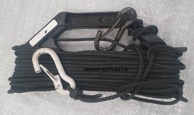 Cobham Mast Abspanner auf Rolle mit Clips 80 Fuß Seil (noch 29)