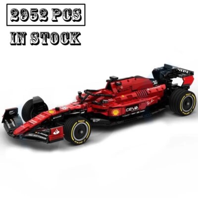 Formel 1 Ferrari Bausteine Technic 2952 Teile Rot Neu New