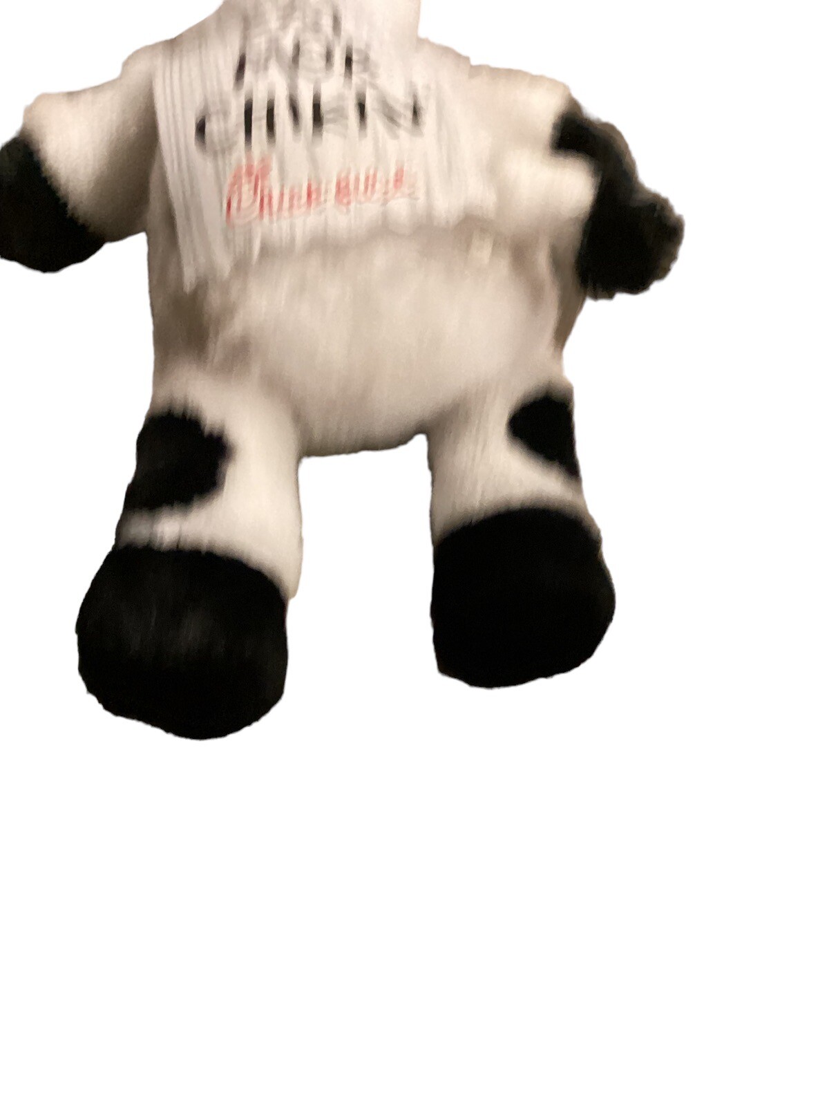 Chik Fil A Eat Mor Chikin- Cow Plush Stuffed Animal 20" Wearing Advertising Sign