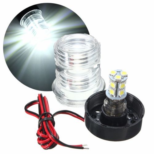 High Quality LED Stern Navigation Anchor Light Marine Boat Yacht 360° Waterproof - Picture 8 of 12