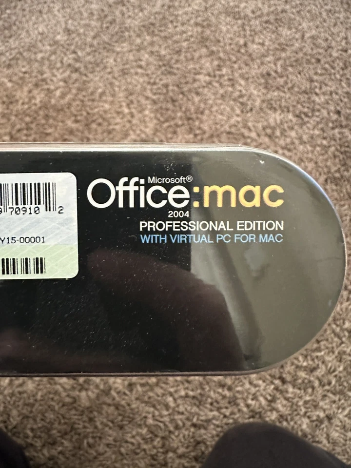 Microsoft Office: Mac 2004 Professional Edition Rare UPGRADE W/ Product Key - Image 3 of 4