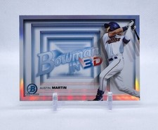 2022 Bowman Baseball AUSTIN MARTIN Bowman In 3D TWINS