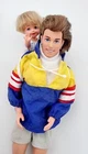 Vintage Big Brother Ken Barbie 1996 With Baby Tommy & Baby Carrier COMPLETE VGC