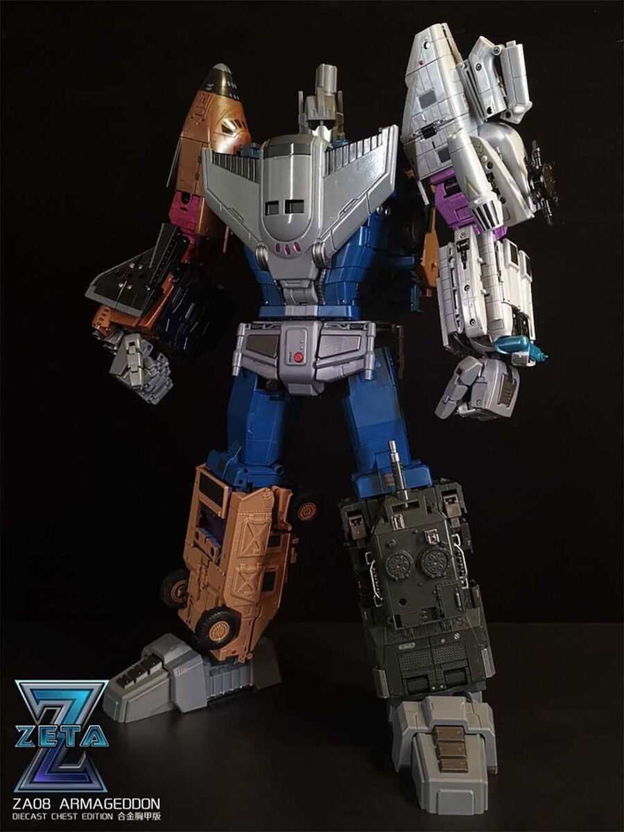 Zeta Toys ZA-08 ZA08 Armageddon Bruticus Combiner Full Set Zeta Toys ZA-08 ZA08 Armageddon Bruticus Combiner Full Set