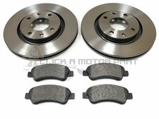 CITROEN C4 CACTUS 14-17 FRONT BRAKE DISCS & PADS (MODELS WITH VENTED DISCS ONLY)