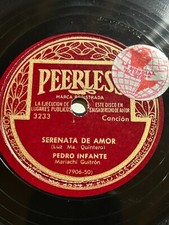 Pedro Infante - Peerless Latin MEXICO - El Rebozo / Serenata De Amor - Mariachi