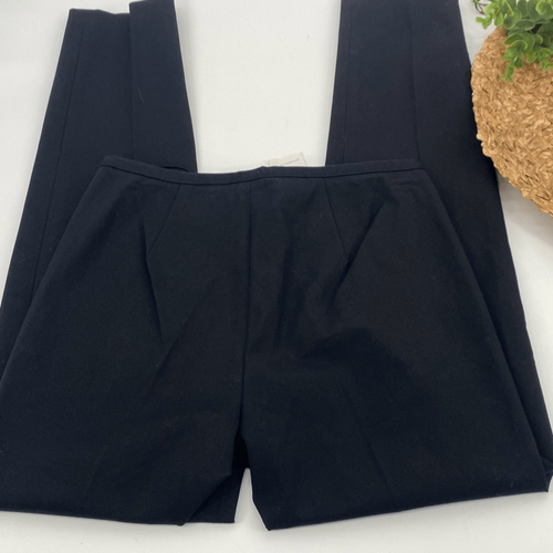 J. McLaughlin Women's Cotton Blend Sydney Bi-Stretch Ankle Pants Black Size 2 - Picture 3 of 13