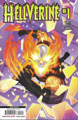 HELLVERINE #1  MARTIN COCCOLO 2ND PRINTING VARIANT  MARVEL  SEP 2024  NM