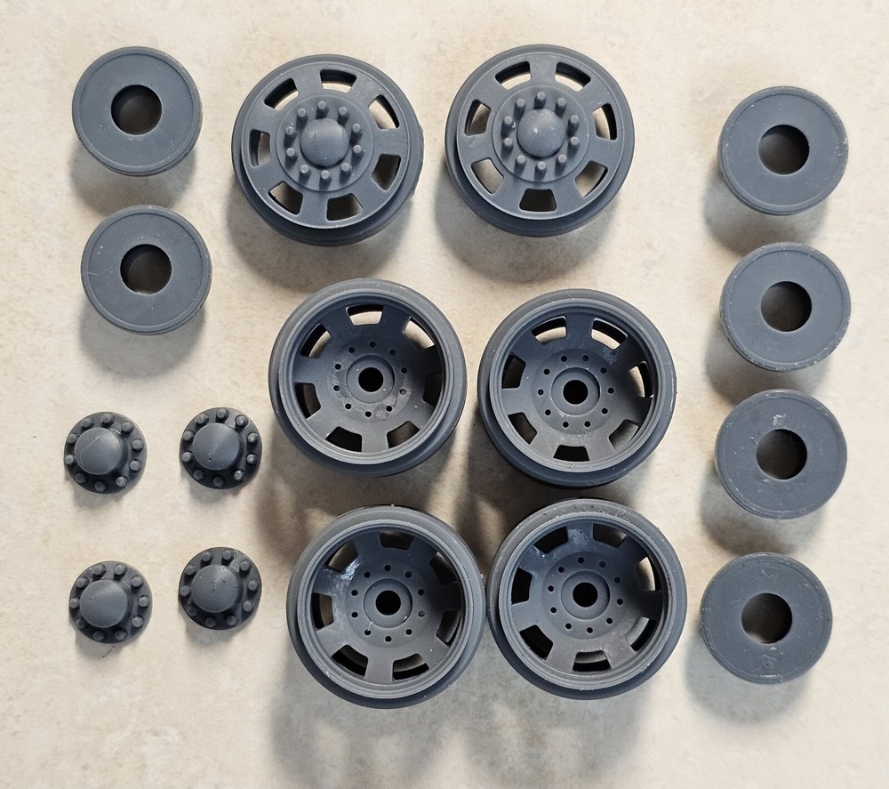 1/32 Scale 22.5 KW Steel Wheel Set