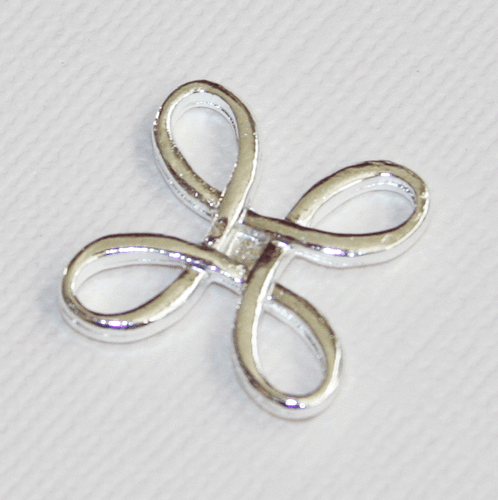 12 pcs of square flower links 23.5mm, zinc alloy connectors availavle 5 colors - Picture 4 of 10