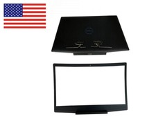 G3 15 3590 For DELL 0747KP 7MD2F Bezel LCD Back Cover Rear Lid Hinges Blue logo