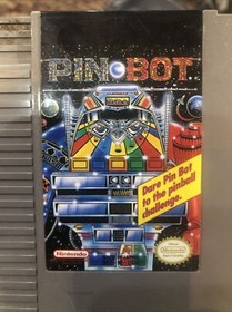 Pinbot Pin Bot Nintendo NES Video Game