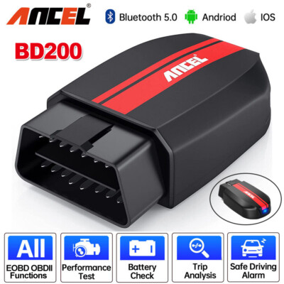 ANCEL BD200 OBD2 Scanner Diagnosegerät Bluetooth Code Reader Motor Fehler Scan
