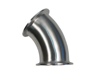 Westco Sanitary  3'' 45 Degree Elbow W/ TriClamp Ends
