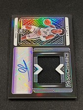 2021-22 Panini Obsidian Joshua Primo Rookie Jersey Auto Electric Etch Purple /49