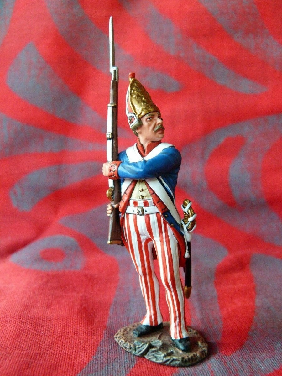 King & Country BR066 - Hessian 1776 - Soldat Révolution Américaine - Édition épuisée