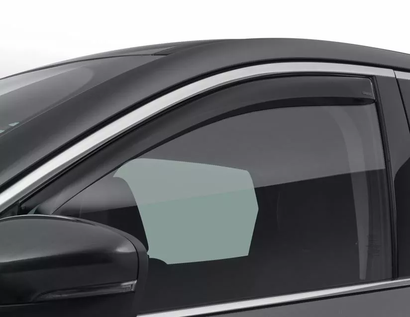 Genuine Climair Front Black Window Wind Defelctors For Ford Kuga