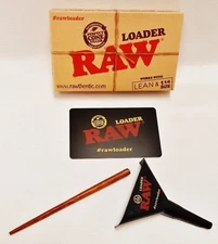 RAW Rolling Papers Lean Loader 1 1/4 or Lean Size With Free Shipping