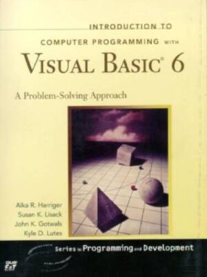 Introduction to Computer Programming with Visual Basic 6 (Series in Progr - GOOD