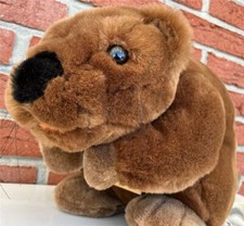 Kösen 2295 Biber sitzend Braun Plüschtier Stofftier 43cm NEU!