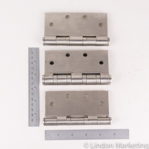 McKinney Unmatched Stainless Butt Hinges, ball bearing, 4.5" x 4.5