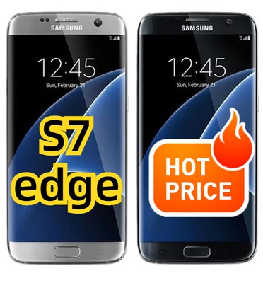 Samsung Galaxy S7 Edge G935V 4G LTE Black / Silver (Verizon