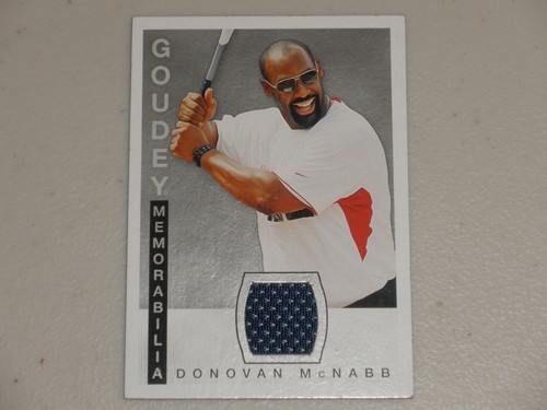 2015 Upper Deck Goodwin Champions Game Used Jersey #DM Donovan McNabb