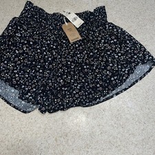 Garage Floral Size Medium Women's Lightweight Shorts Elastic Waist NWT
