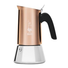 Bialetti New Venus Espressokocher 2 Tassen Kupfer Edelstahl für zwei Tassen